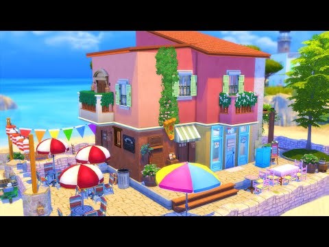 Latteria San Giorgio | Luca | The Disney Save #109 | Sims 4 Save File Speed Build