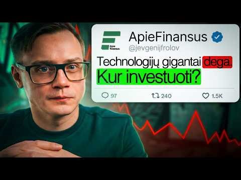 18% Amazon ir 21% Microsoft "IŠPARDAVIMAS" Ar verta INVESTUOTI dabar?