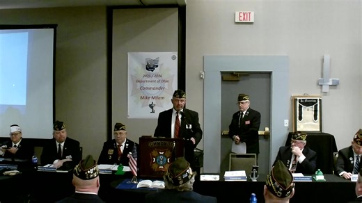 Welcome to the 2026 VFW Mid-Winter Conference. Council of Administration/Business Session and Parade of Checks. | VFW Department of Ohio