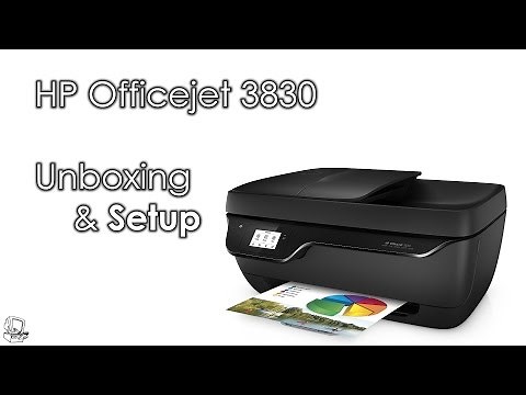 UnboxIT: HP Officejet 3830 Unboxing