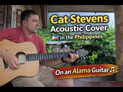 Mati City Front Porch | Yusuf / Cat Stevens Cover in the Philippines 🇵🇭 | Alama Guitar