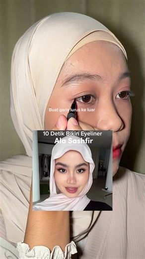 Tutorial Eyeliner Sashfir: Cara Membuat Eyeliner Sempurna