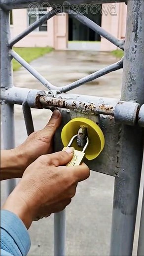 This Trick Saves Your Lock From Rust! 🌧️☀️