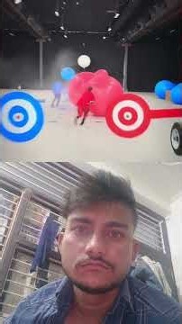 Blue vs Red Optical Illusion 😱 Win #shorts #mrbeastshorts