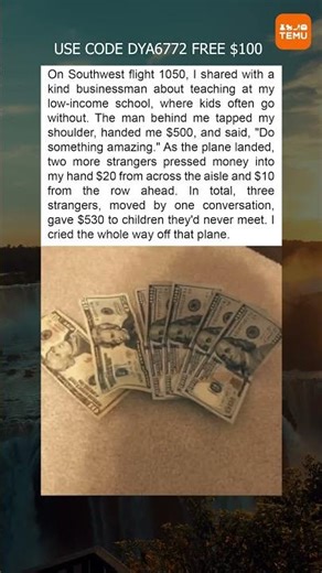 A Flight of Kindness: How 3 Strangers Changed a Teacher’s Life with $530