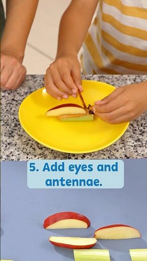 Recipe for Kids: Apple Snail | Cooking Counts | Family Math