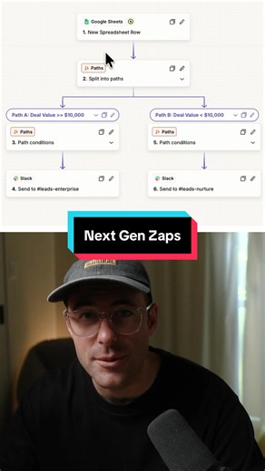 I handed one of my existing Zaps to Claude Code and asked it to upgrade it. Imported it into @Zapier’s Next Gen Zaps, opened the code and brought two branches back into one shared step. Edit the diagram, change the code or tell the agent what you want. Then review, test and publish. #ZapierPartner #zapier #NextGenZaps