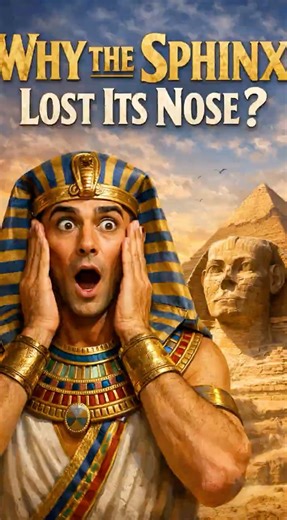 Why the Sphinx Lost Its Nose 🤯 #shorts