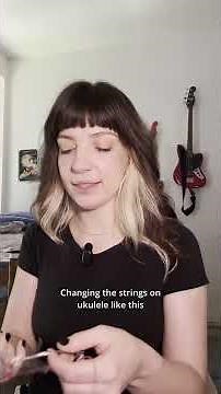 How To Change Ukulele Strings! #ukulele #ukuleleplayer #ukuleletutorial #ukulelelove