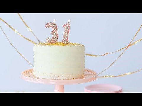 DIY Birthday Candles