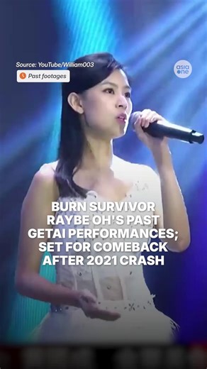 Five years after the 2021 Tanjong Pagar crash, Raybe Oh is stepping back onto the getai stage. https://asia1.news/3ZU1zUB She will make a guest appearance at an event organised by Zhenghua Community Club on Friday (Feb 27), at the community space next to Greenridge Shopping Centre in Bukit Panjang. #Singapore #News #Getai #Singer #BurnSurvivor | AsiaOne