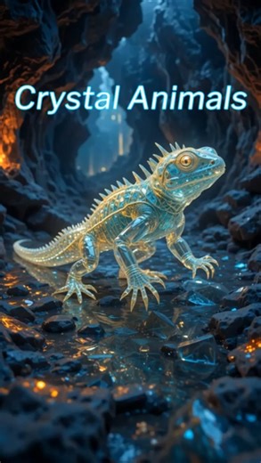 Crystal animals || Animals made from crystals