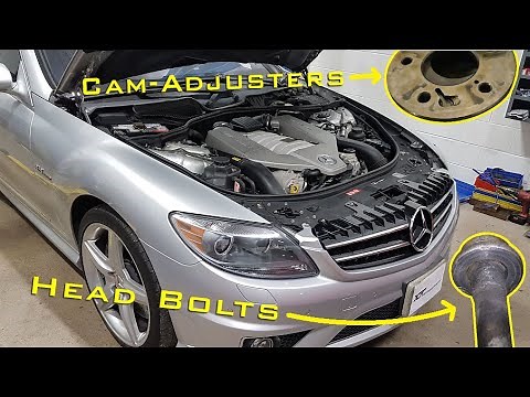Replacing Headbolts and Cam Adjusters on a CL63 AMG M156