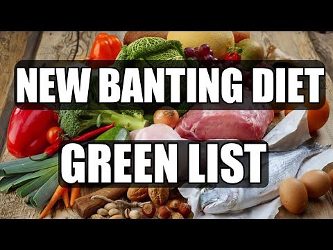 NEW BANTING DIET GREEN LIST(how to lose weight fast) |Banting 7 day Meal Plan