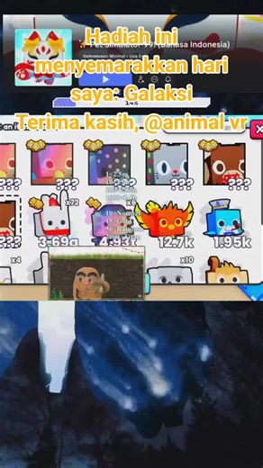 "JOIN LIVESTREAM PETSIMULATOR 99" Salah satu Hadiah terbaik di LIVE sa...