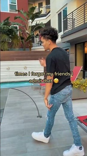 Lil XXEL walks into pool with his clothes on! 🤣