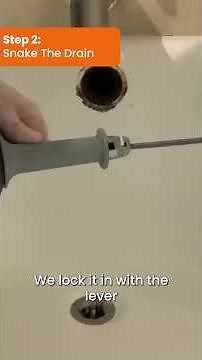 DIY Bathtub Unclogging: Remove Hair Clogs Fast with a Drain Snake 🛁