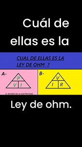 Cuál es la ley de ohm ❓❓⚡️⚡️ #elmundodelaelectricidad #electricosmex #electricoscolombia #electrician #electricidad #electricalengineering #circuit #electric | El Mundo de la Electricidad