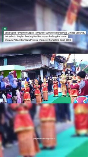 Open Turnamen Sepak Takraw se-Sumatera Barat Piala Limkos Sedunia