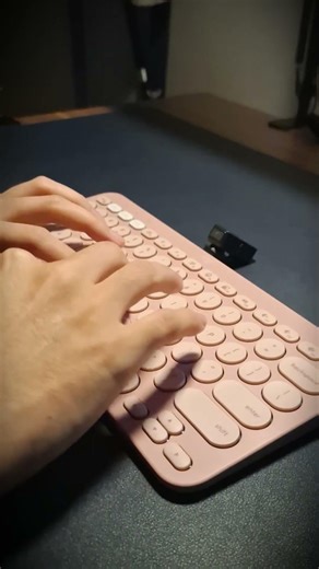 ASMR Typing Sound – Logitech K380s So Satisfying?! #shorts