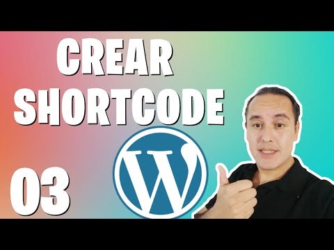 Crear un ShortCode en Wordpress