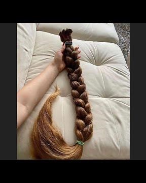 long beautiful braid cut | long hair cut | long pony cut |