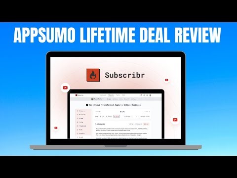 Subscribr AppSumo Lifetime Deal – Write Viral YouTube Scripts with AI