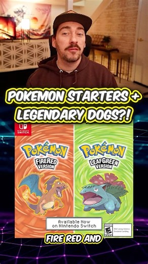 Your Starter Pokemon in Fire Red and Leaf Green Determines Which Legendary Pokemon you get!