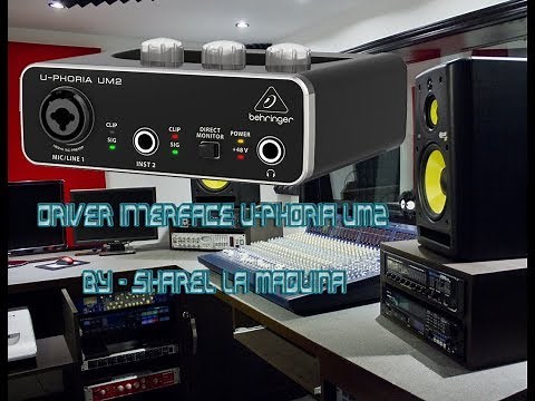 DESCARGAR E INSTALAR DRIVER PARA U - PHORIA UM2