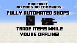 Automated Redstone Shops - Trade with other players while you're offline! Minecraft Blog