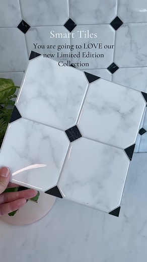 We think this new Limited Edition collection from Smart Tiles will please all the cozy kitchen lovers. Do you have a favorite? Order our new models of peel and stick tiles directly on our website TODAY! #smarttiles #peelandsticktiles #stickontiles #diyproject #renterfriendlydecor #nancymeyers #megryanfall