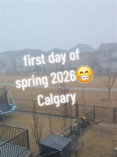 First Day Of Spring 20th March 2026 calgary #spring #weather #calgary #summer #trending