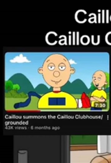 Caillou Summons The Caillou Clubhouse