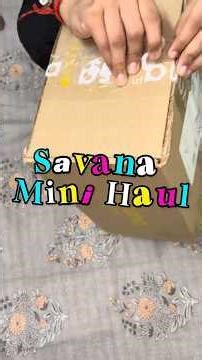 Savana Mini Haul | #minivlog #ytshorts #shorts