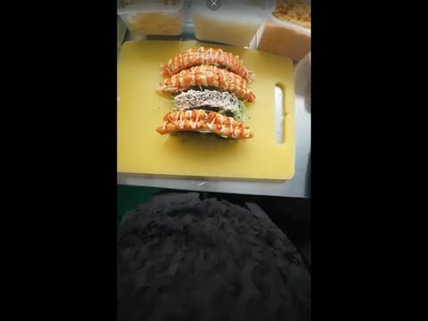 Street Food Live Stream - Sushi | Live Hand-Rolled Sushi