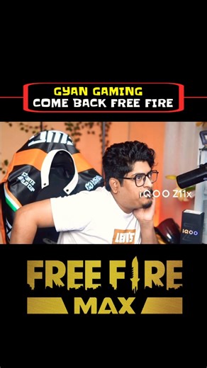 RAI STAR & GYAN GAMING COME BACK ON FREE FIRE MAX #shorts #short #gyangaming #freefire #raistar