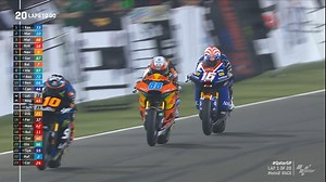 How would Joe Roberts racer fare starting from his maiden pole position? 💪 Watch the frenetic early stages as the 2020 #Moto2 season kicked off in Qatar! 🔥 #QatarGP 🇶🇦 | MotoGP