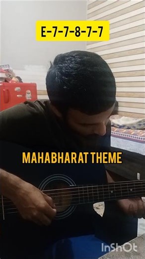 Mahabharat theme on one string guitar #tutorial #music