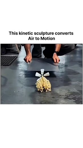 DID YOU KNOW ? on Instagram: "The Strandbeest is a Dutch kinetic sculpture created by Theo Jansen, designed to walk using only the power of the wind. It transforms air into motion through intricate mechanical linkages that mimic natural movement. Blending art, engineering, and nature, the Strandbeest represents innovation in sustainable kinetic design. #viral #trending #phenomenon #usa #grow #reels"