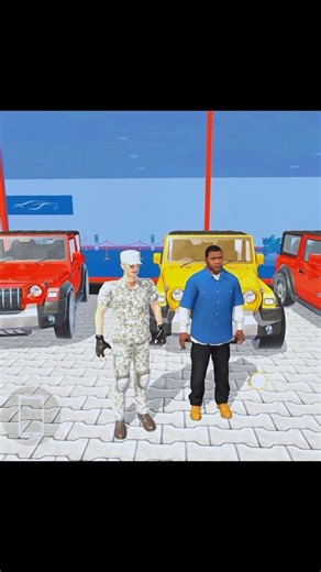 Indian thef auto simulator Army officer 😎 game💂 #gameplay #gta #indiangaming #83 #shorts #gaming