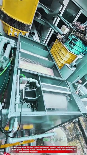 Innovative RDF Aquaculture Filtration System : Best Continuous Water Clarification