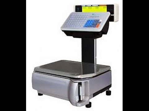 Digi 5100 label scale overview