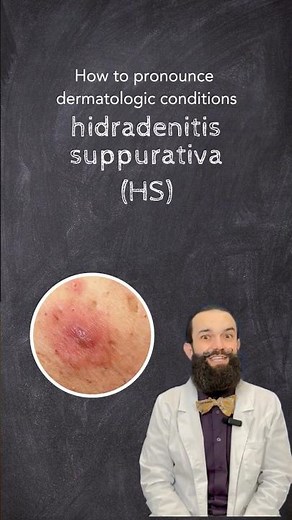 Can you pronounce these dermatology terms?