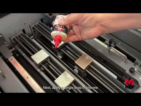 How to Lubricate Slitter Drives on the AeroCut X