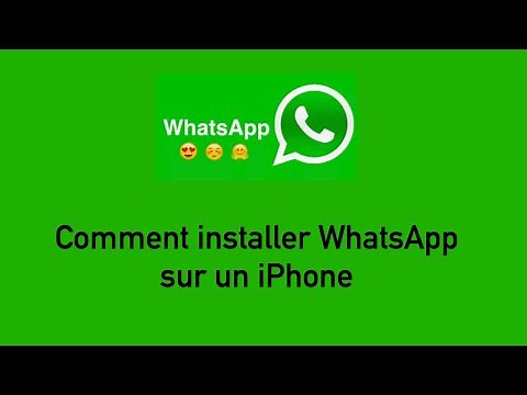 Comment installer WhatsApp sur un iPhone