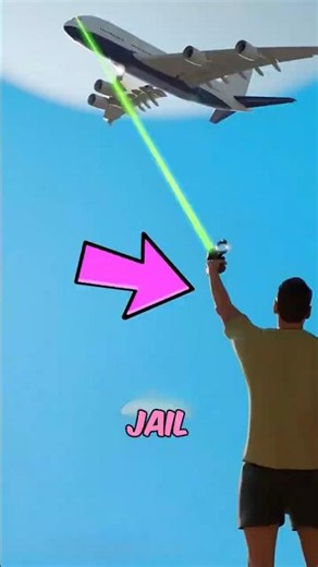 What Happens If You Point a Laser at a Plane?