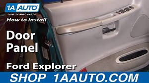 How to Replace Door Panel 1995-2001 Ford Explorer