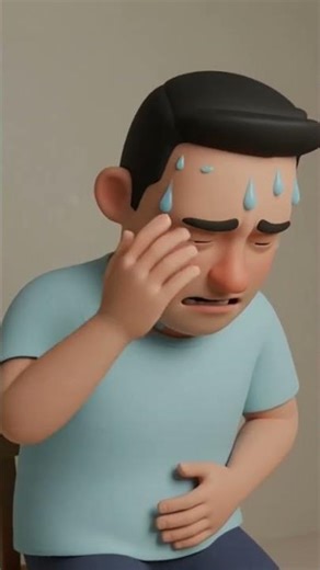 Diarrhea #shortsfeeds #humanbody #cartoon #facts