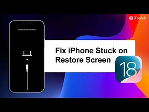 Easy Way to Fix iPhone Stuck on Restore Screen (iOS 18 Included)