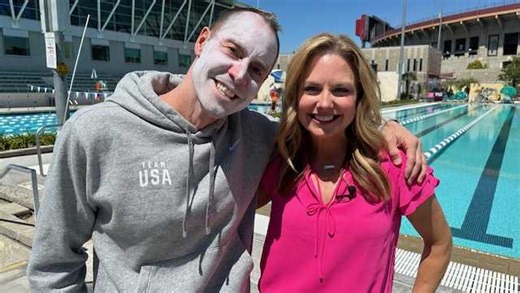 'Dying to Ask: The Road to Paris' podcast: 45-year-old Bill May makes history in artistic swimming